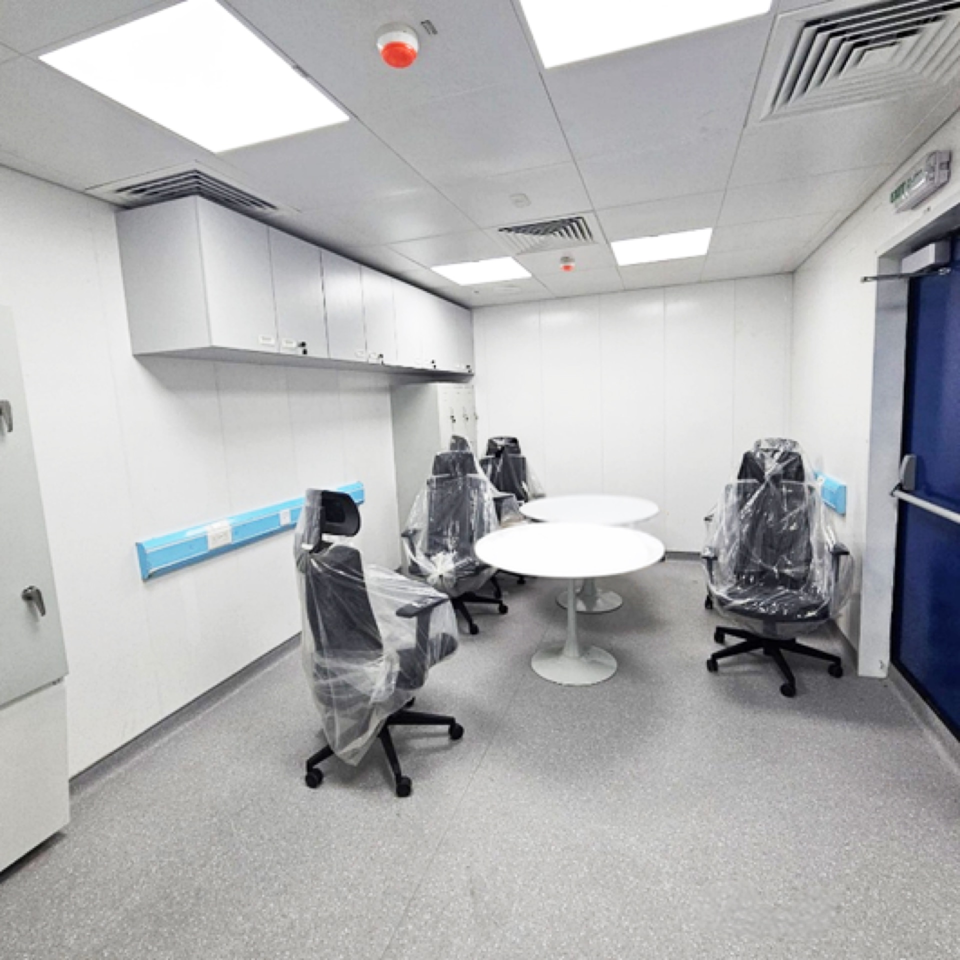 Shelter Interior, Ready for Handover